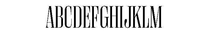 Right Didone Tight Variable 2 Font UPPERCASE