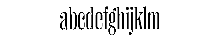Right Didone Tight Variable 2 FONT