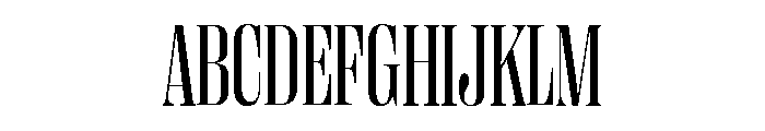 Right Didone Tight Variable 3 Font UPPERCASE