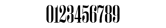 Right Didone Tight Variable 4 Font OTHER CHARS