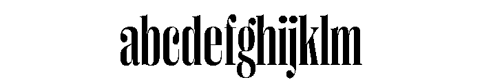 Right Didone Tight Variable 4 FONT