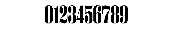Right Didone Tight Variable 6 Font OTHER CHARS