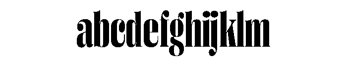 Right Didone Tight Variable 6 FONT