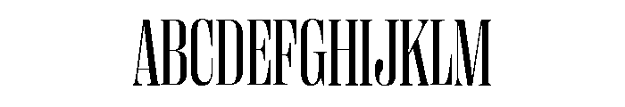 Right Didone Variable 10 Font UPPERCASE
