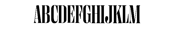 Right Didone Variable 12 Font UPPERCASE