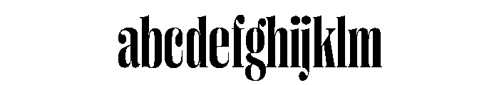 Right Didone Variable 12 FONT