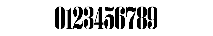 Right Didone Variable 13 Font OTHER CHARS