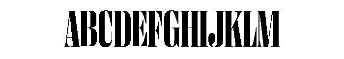 Right Didone Variable 13 Font UPPERCASE