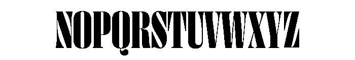 Right Didone Variable 14 Font UPPERCASE