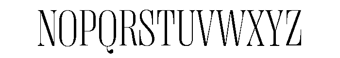 Right Didone Variable 15 Font UPPERCASE