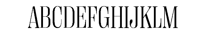 Right Didone Variable 16 Font UPPERCASE