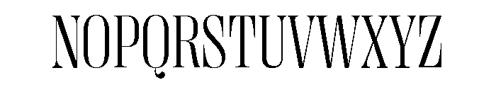 Right Didone Variable 16 Font UPPERCASE