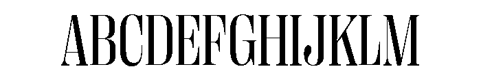 Right Didone Variable 17 Font UPPERCASE