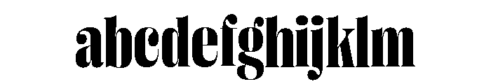 Right Didone Variable 20 FONT