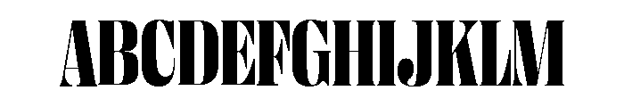 Right Didone Variable 21 Font UPPERCASE