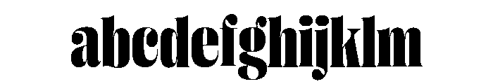 Right Didone Variable 21 FONT