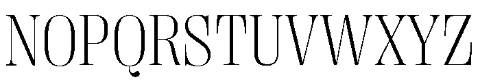 Right Didone Variable 22 Font UPPERCASE