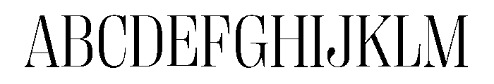 Right Didone Variable 23 Font UPPERCASE