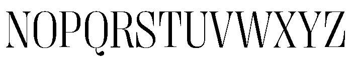 Right Didone Variable 23 Font UPPERCASE