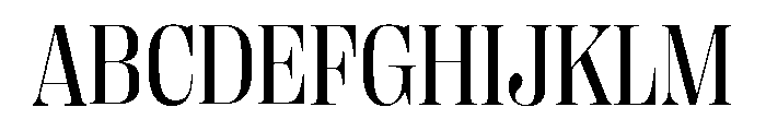 Right Didone Variable 24 Font UPPERCASE
