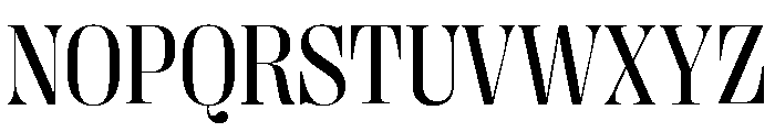 Right Didone Variable 24 Font UPPERCASE