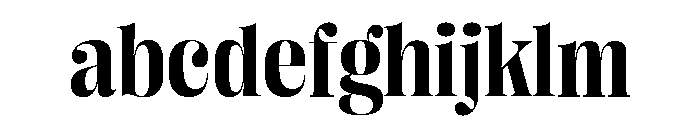 Right Didone Variable 26 FONT