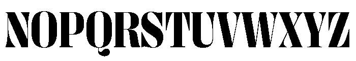 Right Didone Variable 27 Font UPPERCASE