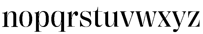 Right Didone Variable 31 Font LOWERCASE