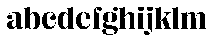 Right Didone Variable 33 FONT
