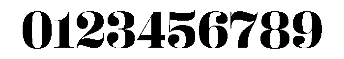 Right Didone Variable 34 Font OTHER CHARS