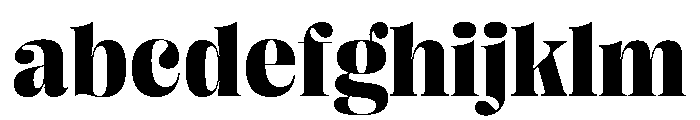 Right Didone Variable 34 FONT