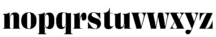 Right Didone Variable 34 Font LOWERCASE