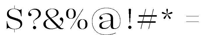 Right Didone Variable 37 Font OTHER CHARS
