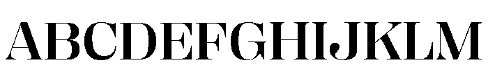 Right Didone Variable 39 Font UPPERCASE