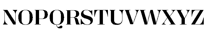 Right Didone Variable 39 Font UPPERCASE