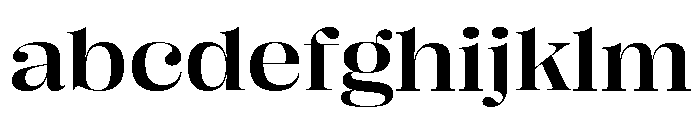 Right Didone Variable 39 FONT