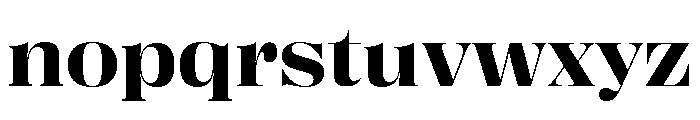 Right Didone Variable 40 Font LOWERCASE