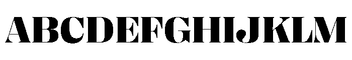 Right Didone Variable 41 Font UPPERCASE