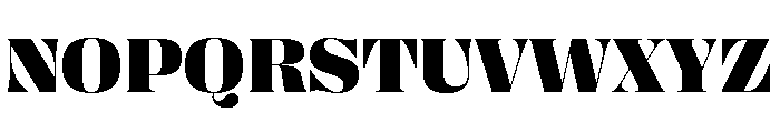 Right Didone Variable 42 Font UPPERCASE