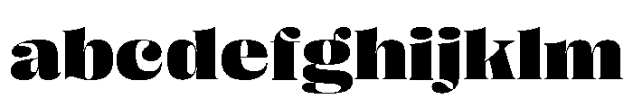 Right Didone Variable 42 FONT