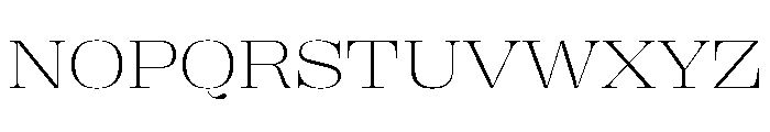 Right Didone Variable 43 Font UPPERCASE