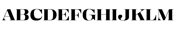 Right Didone Variable 47 Font UPPERCASE