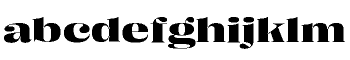 Right Didone Variable 48 FONT