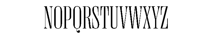 Right Didone Variable 8 Font UPPERCASE