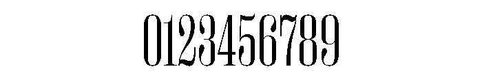 Right Didone Variable 9 Font OTHER CHARS