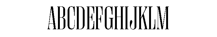 Right Didone Variable 9 Font UPPERCASE