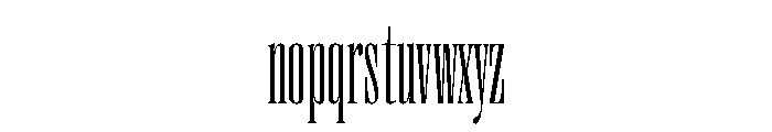 Right Didone Variable Font LOWERCASE