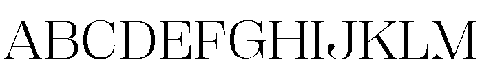 Right Didone Wide Variable 2 Font UPPERCASE