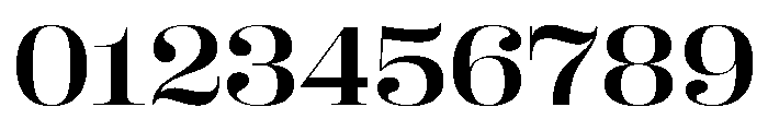 Right Didone Wide Variable 4 Font OTHER CHARS