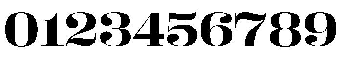 Right Didone Wide Variable 5 Font OTHER CHARS